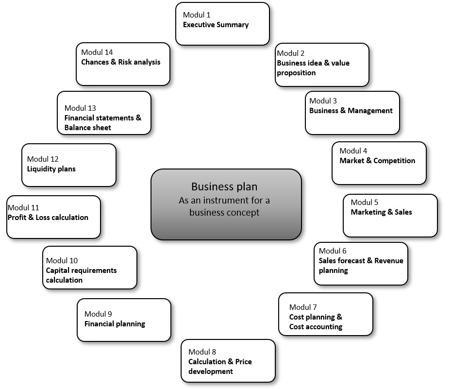 implement the business plan module